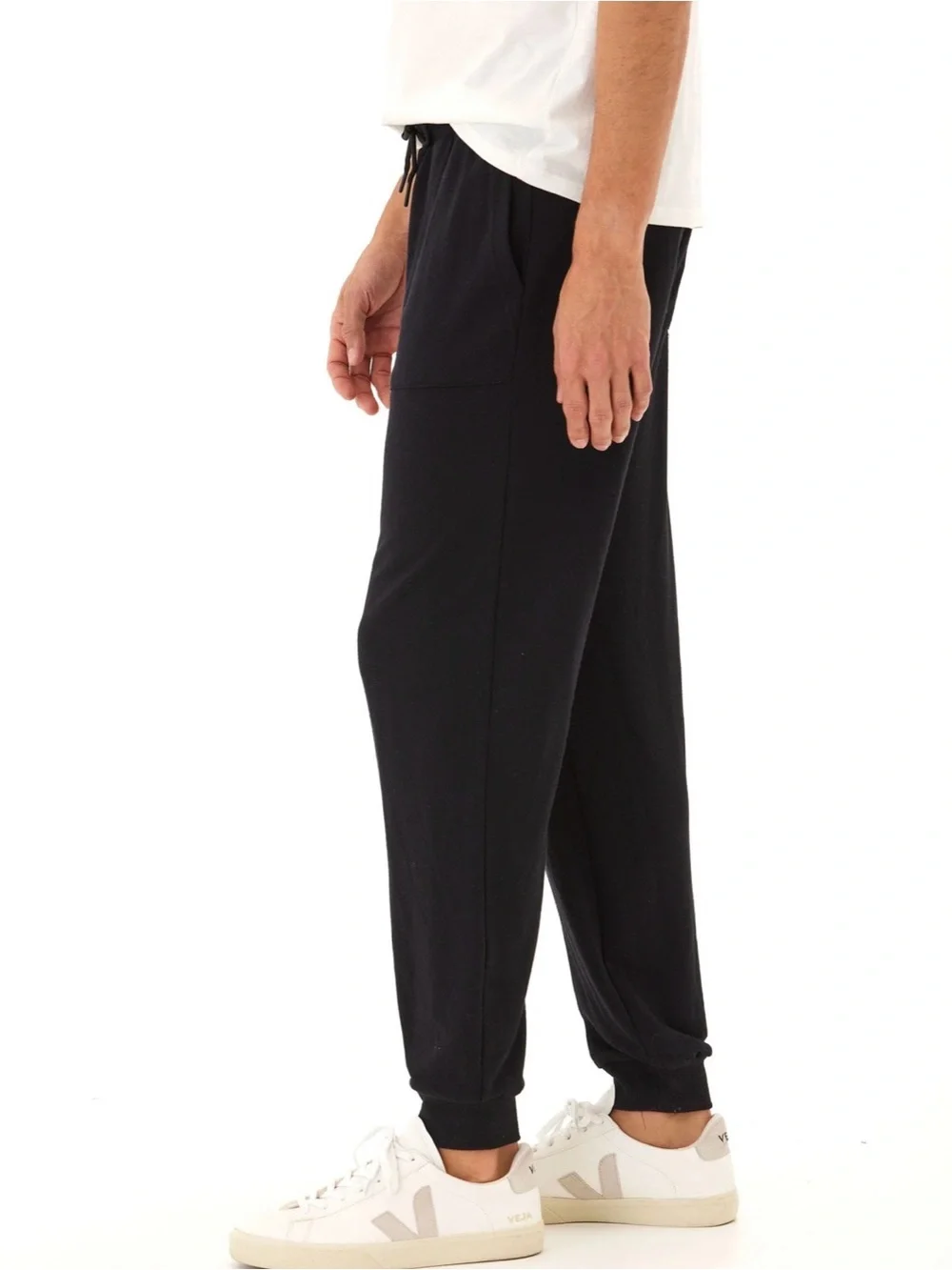 Threads 4 Thought Black Drawstring Jogger Pants